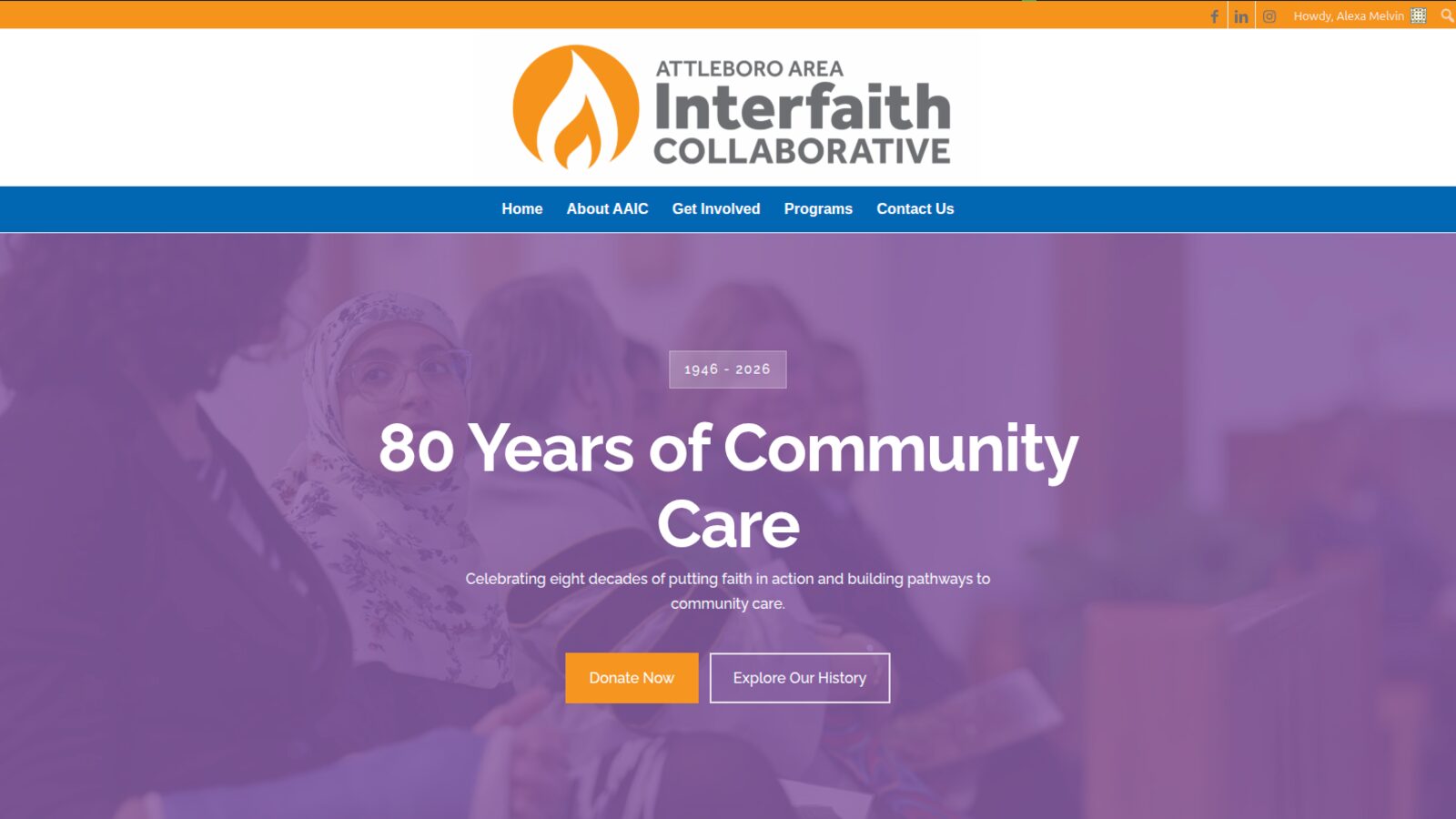 Telling the Story of 80 Years of Community Care screenshot